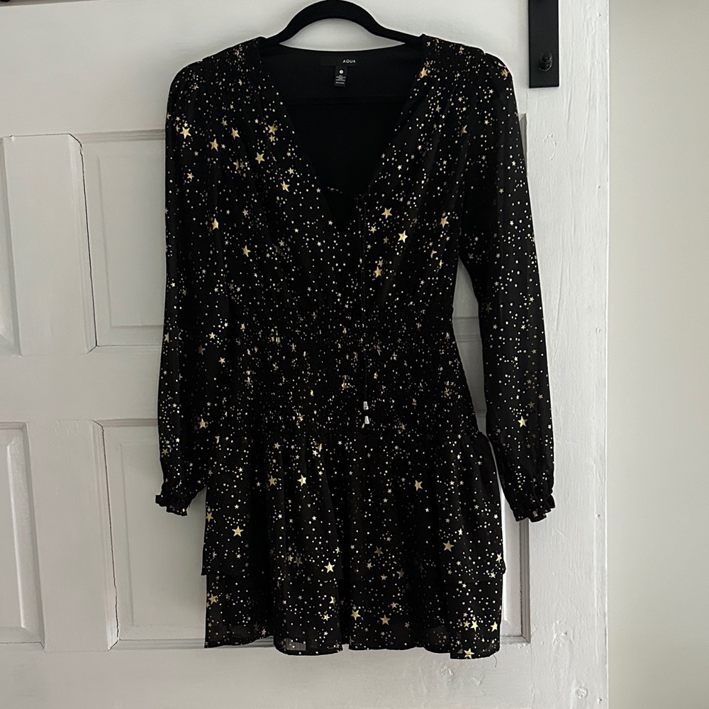 Aqua size small cocktail dress